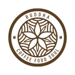 Logotipo da Budha Coffe , cliente da Master Service Corretora de Seguros localizada em Mogi das Cruzes.